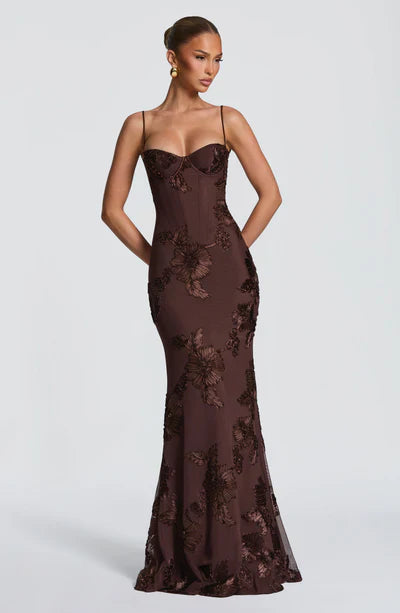 KAYO | ROBES LONGUE FLEURS