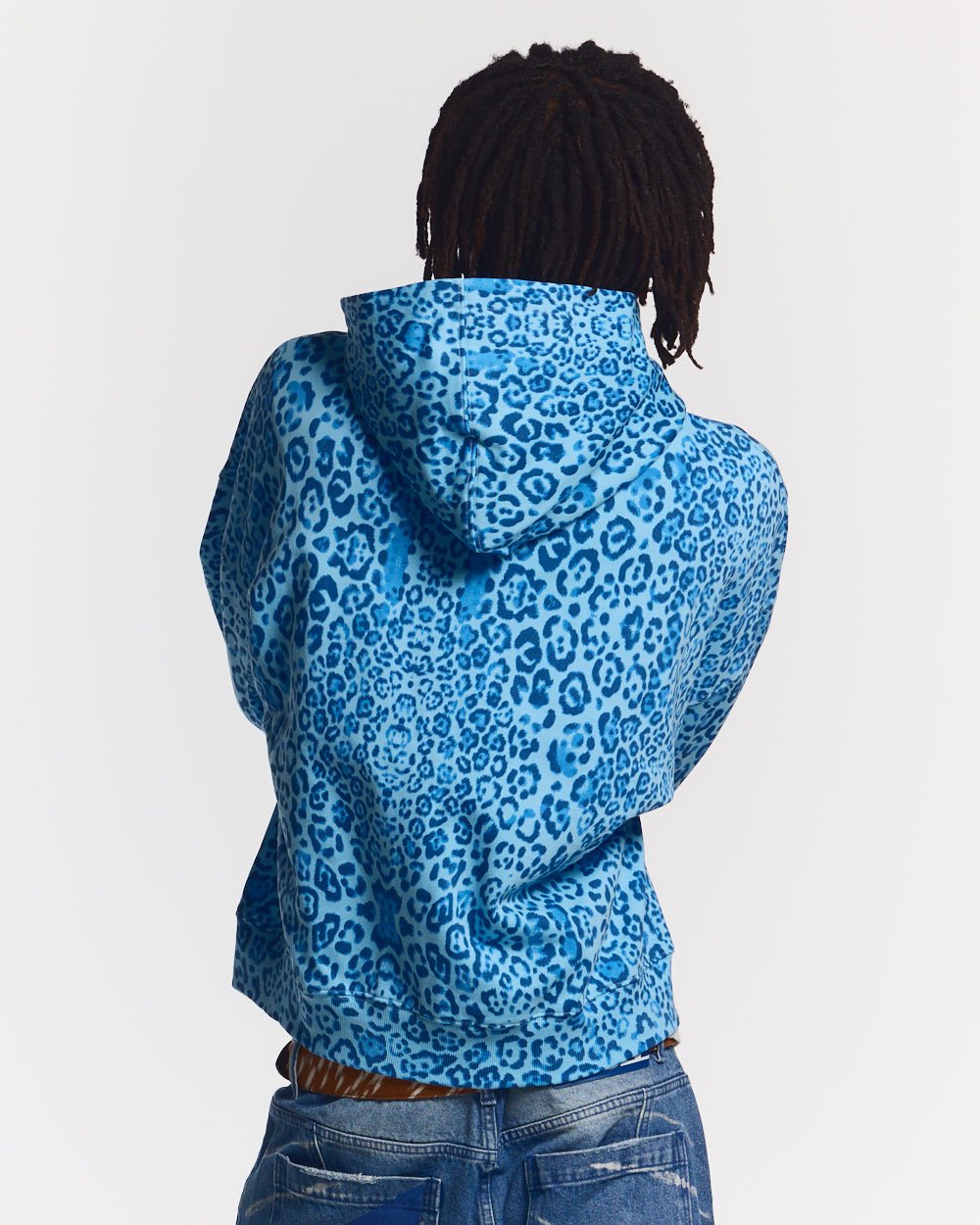 BEAST ZIP HOODIE BLUE